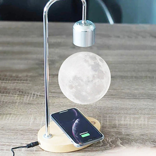 LAMPE MOON LEVITATION chargeur sans fil